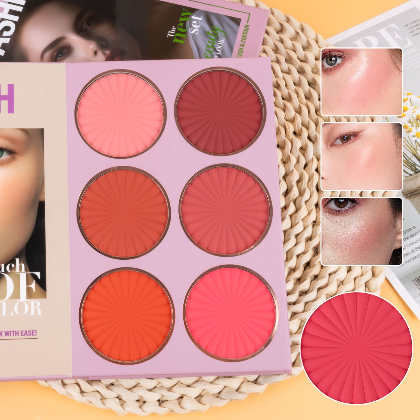 Paleta de Maquillaje URATM 67 Colores – Todo en Uno
