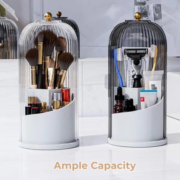 Organizador Multiusos Giratorio de 360° – Mantén tu baño y tocador impecables