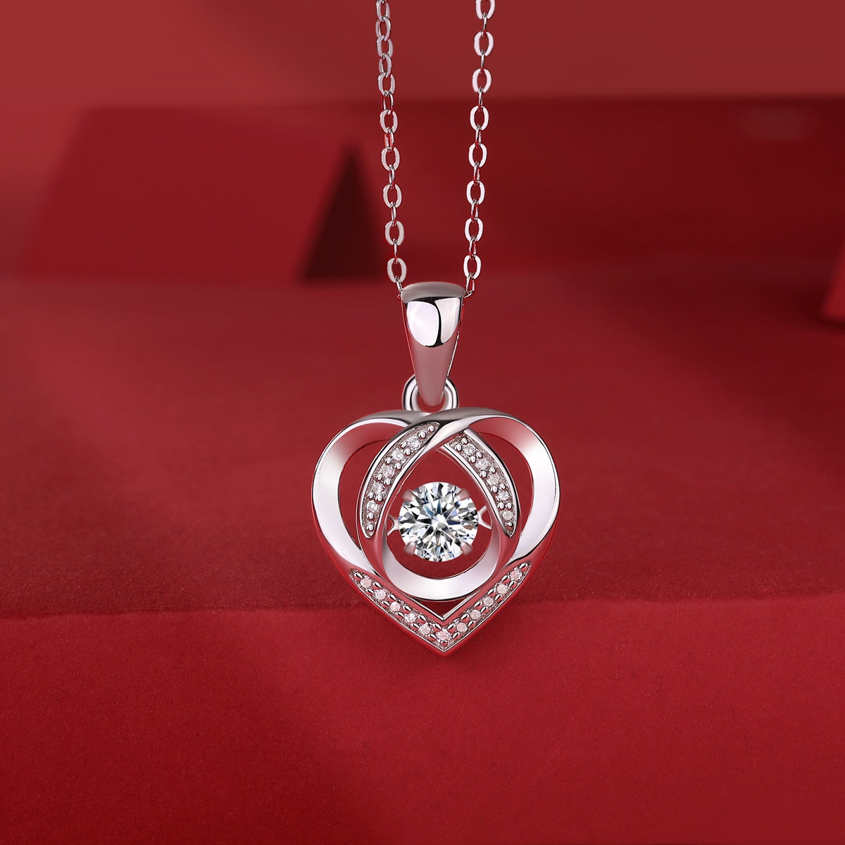 Collar de Moissanite en Plata S925 – Elegancia y Brillo Atemporal