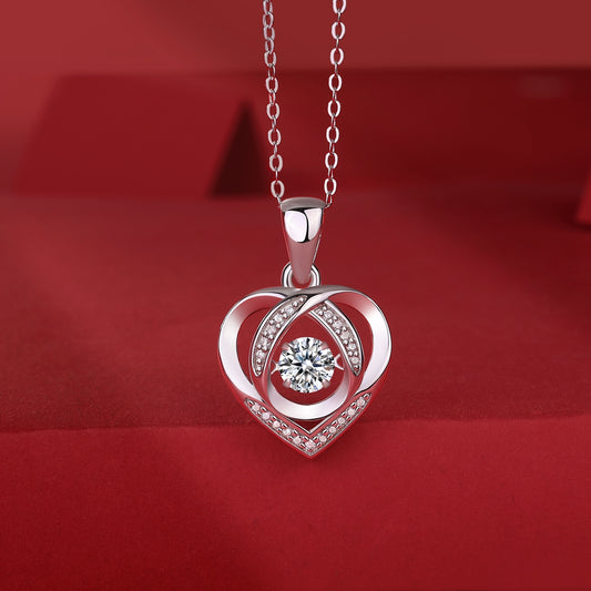 Collar de Moissanite en Plata S925 – Elegancia y Brillo Atemporal