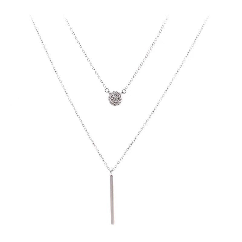 Collar de plata 925 diseño elegante