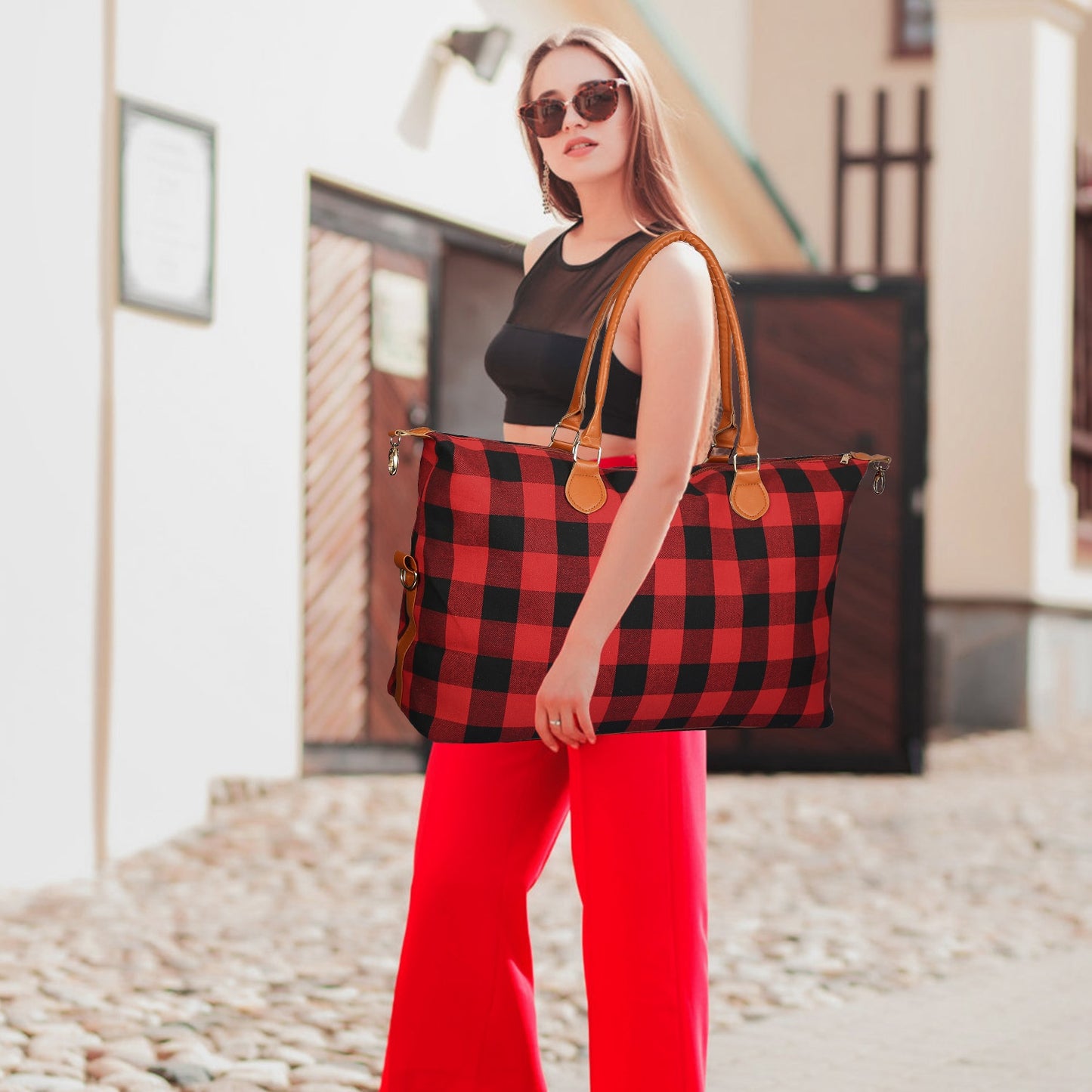 Bolso Tote de Viaje Grande – Resistente y Multifuncional