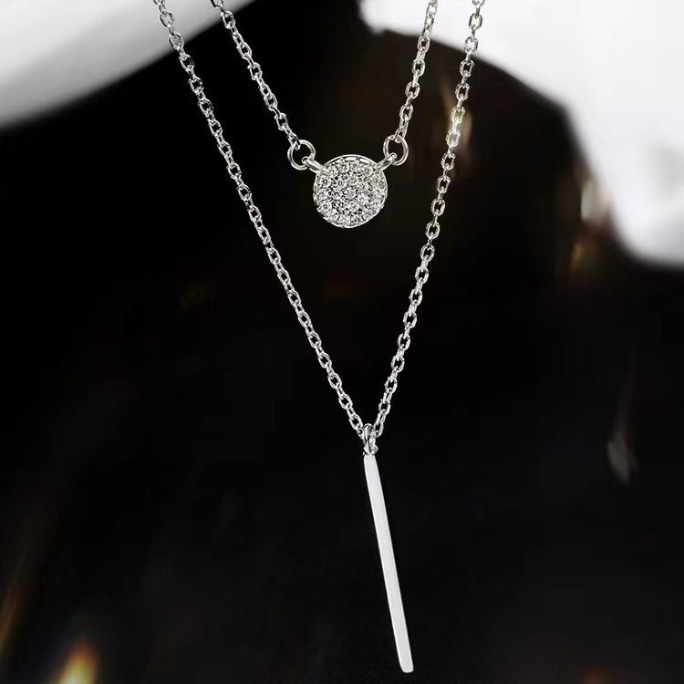 Collar de plata 925 diseño elegante