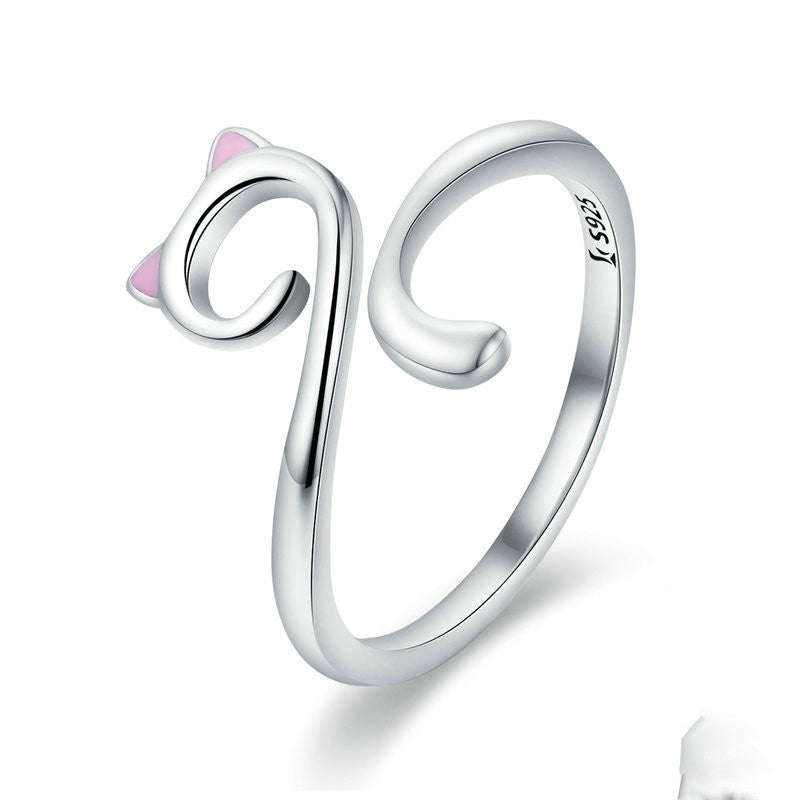 Anillo de plata S925 minimalista