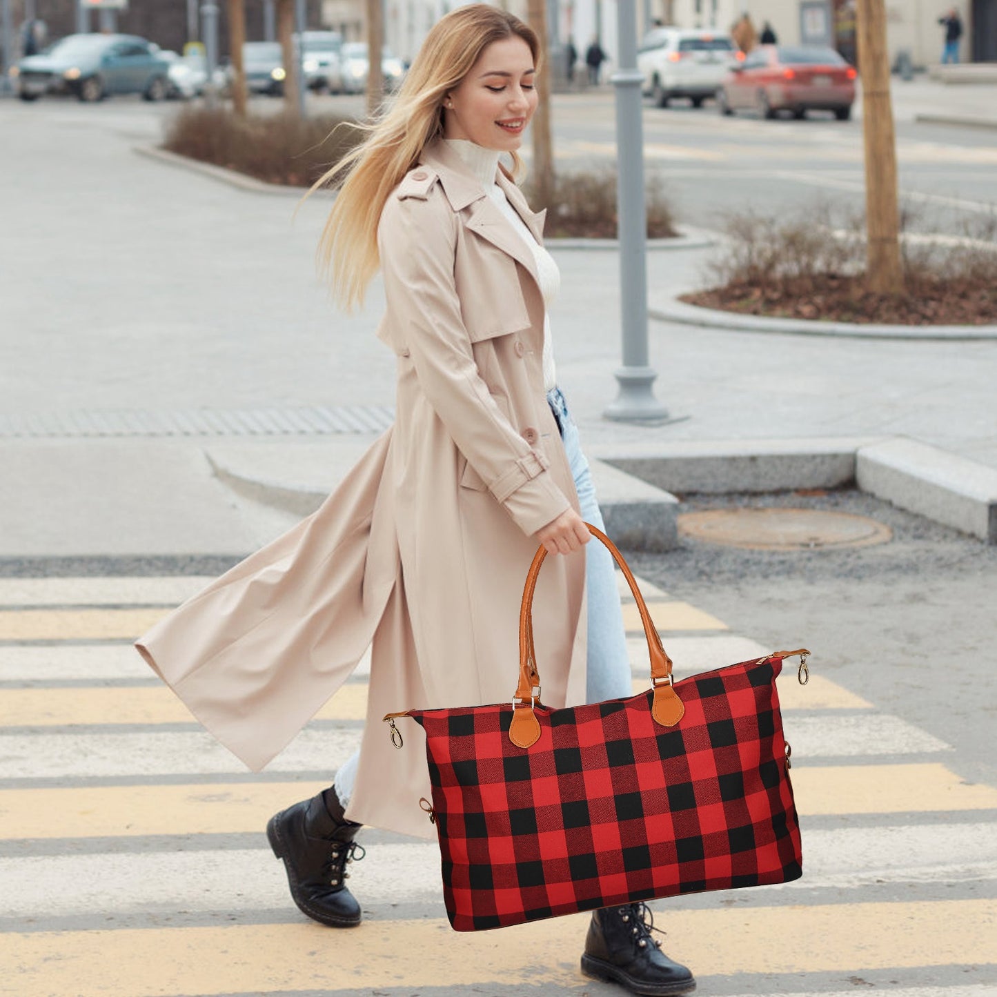 Bolso Tote de Viaje Grande – Resistente y Multifuncional
