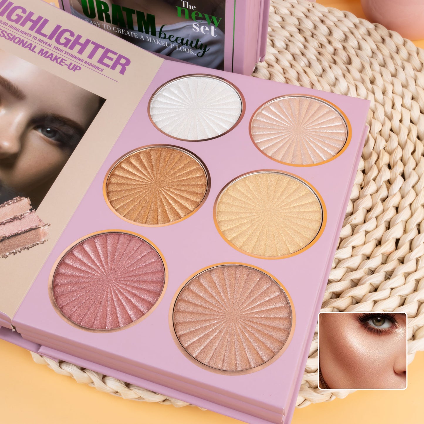 Paleta de Maquillaje URATM 67 Colores – Todo en Uno