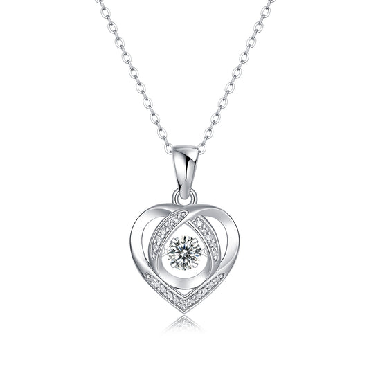 Collar de Moissanite en Plata S925 – Elegancia y Brillo Atemporal