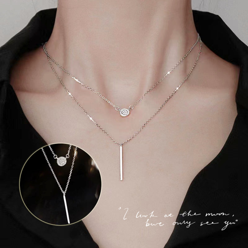 Collar de plata 925 diseño elegante