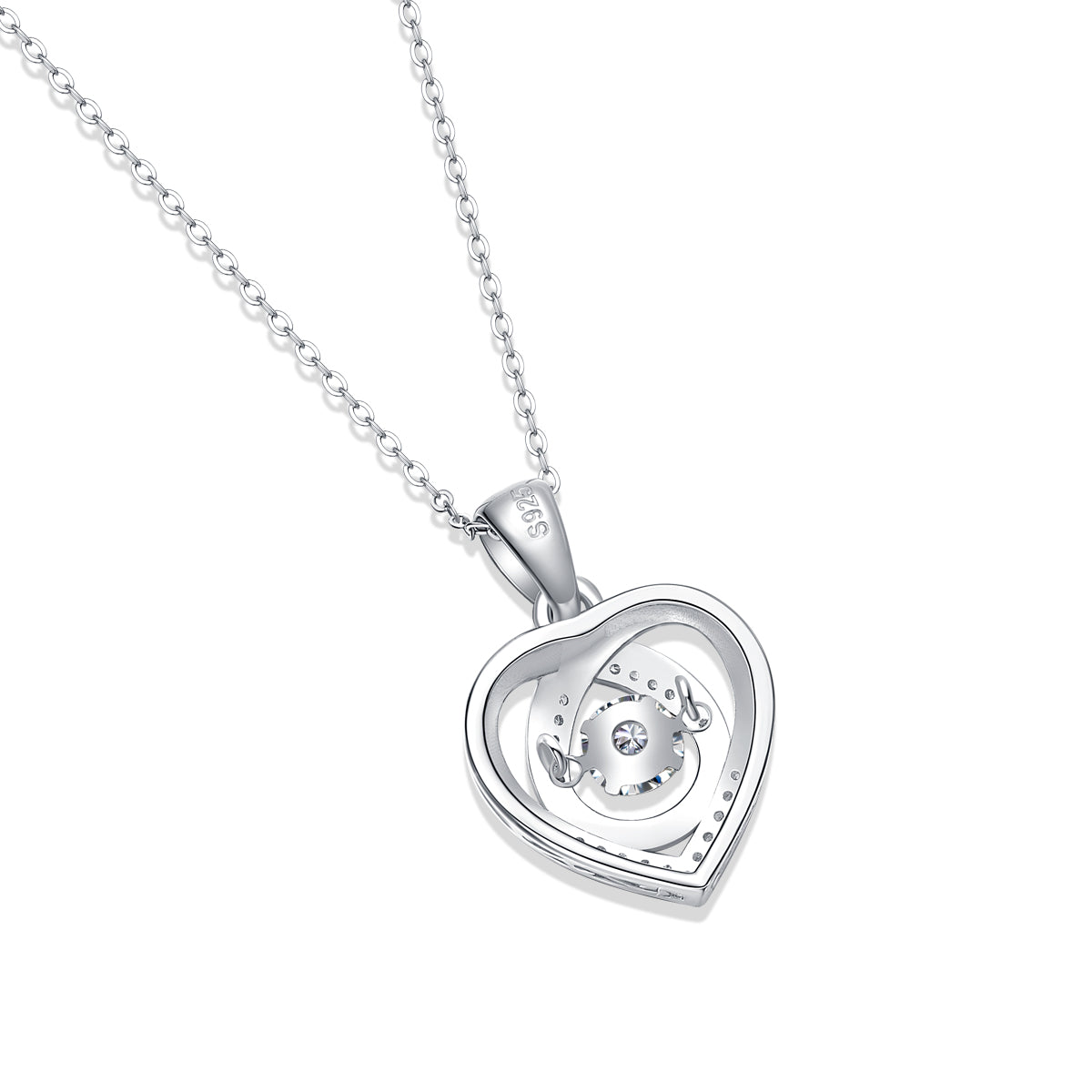 Collar de Moissanite en Plata S925 – Elegancia y Brillo Atemporal