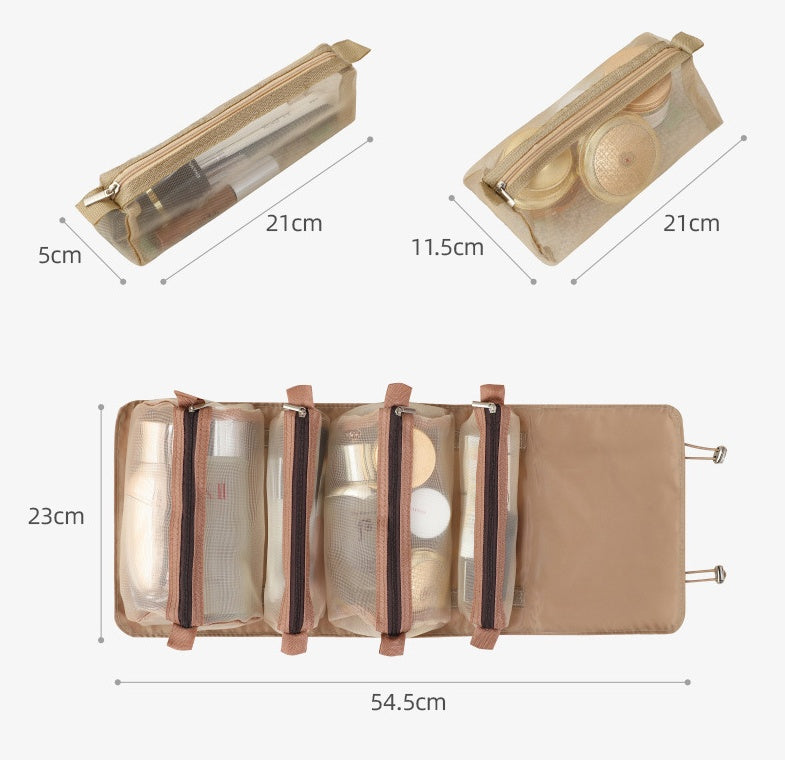 4 en 1 Bolsa de Almacenamiento – Organizador Horizontal Cuadrado, a Prueba de Polvo